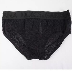 Dolce & Gabbana Men’s Black Lace underwear